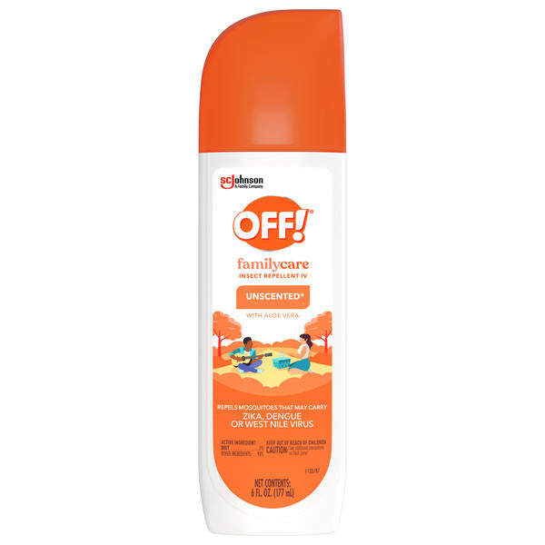 SC JOHNSON OFF UNSCENTED AEROSL REG 6OZ