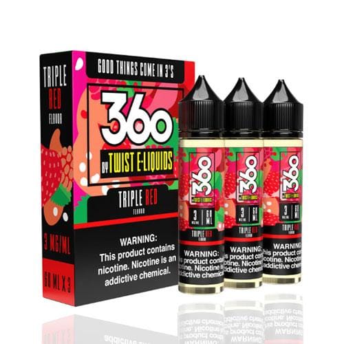 360 BY Twist E-liquids 3 X 60ML | Stallion Stallion Marketing 360 BY Twist E-liquids 3 X 60ML | Stallion Stallion Marketing