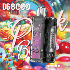 Gcore DG 8000 Puffs 5% | Pink Burst