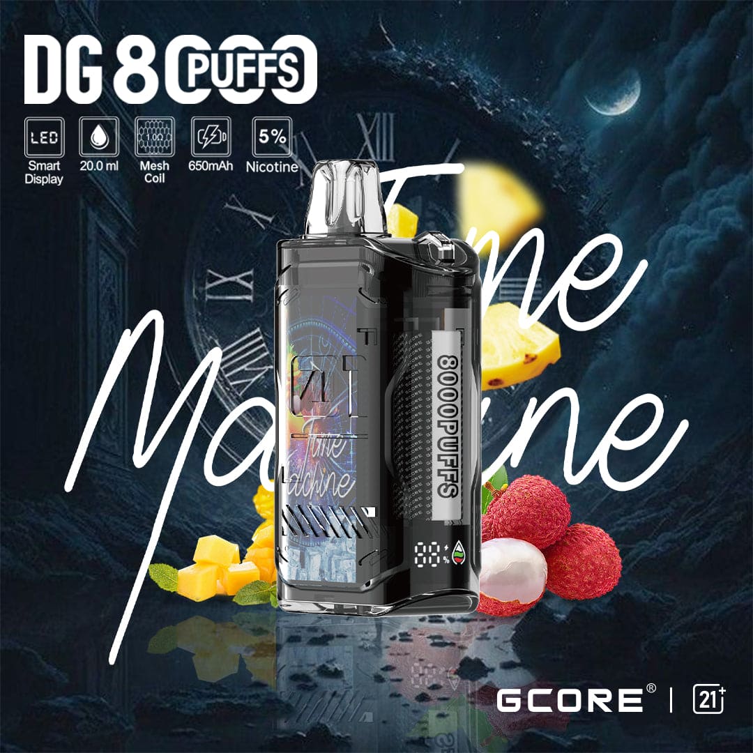 Gcore DG 8000 Puffs 5% | Time Machine