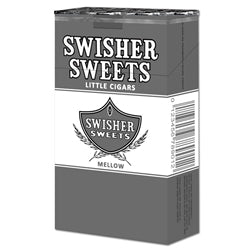 Swisher Sweets Filtered Cigars 20/10pk Mellow with Packaging