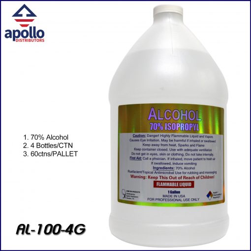 APOLLO ISOPROPYL ALCOHOL 1 GALLON 70%