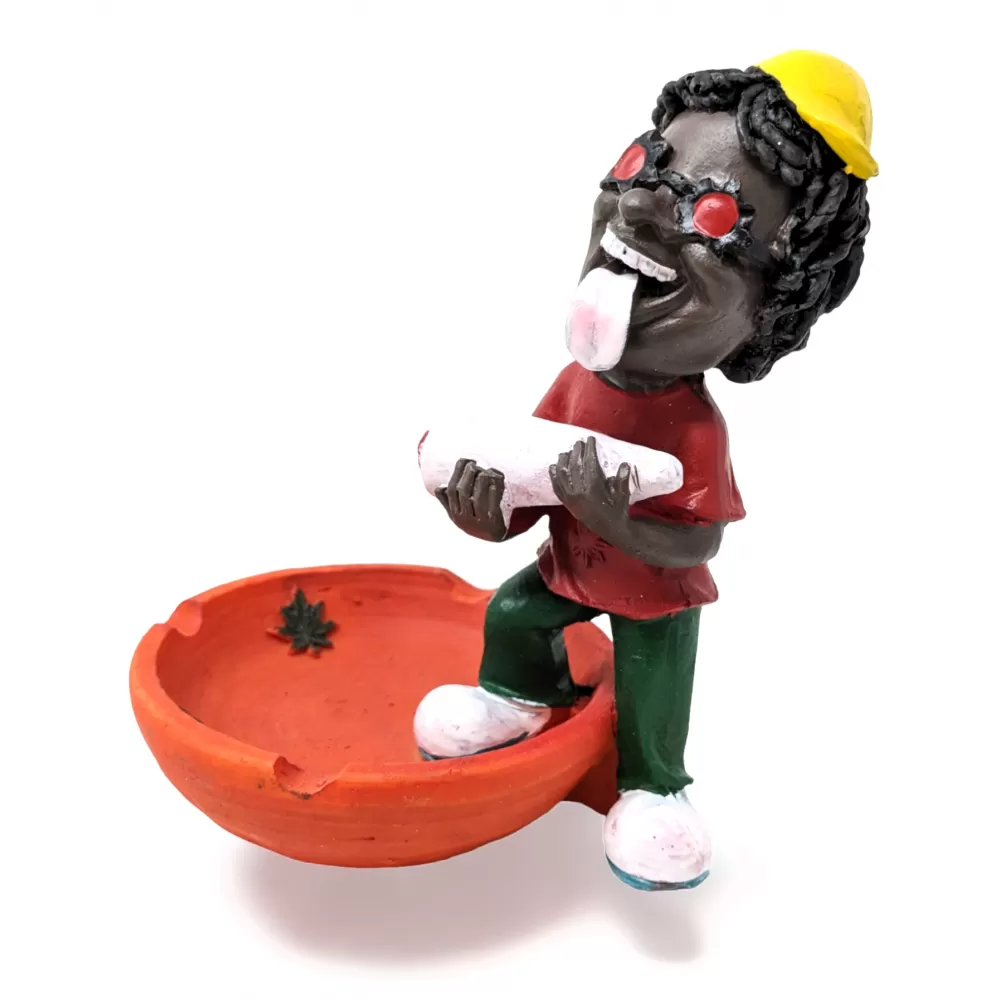 Rasta Resin Small Ashtray