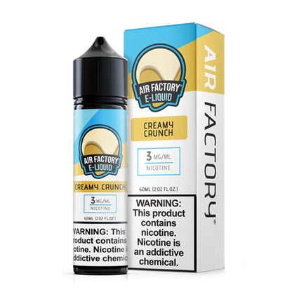 Air Factory E-Juice 60mL (Freebase) | Creamy Crunch with Packaging