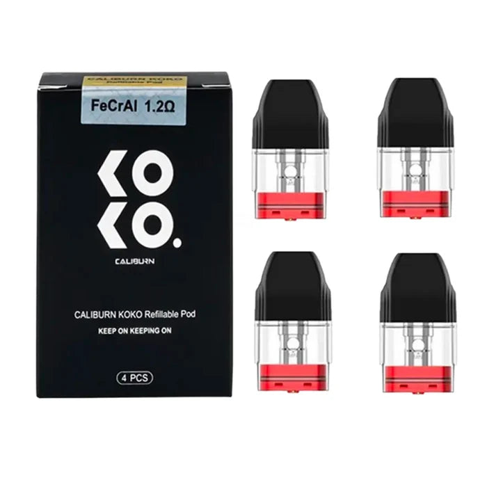CALIBURN KOKO REFILLABLE POD 1.2OHM 4PCS