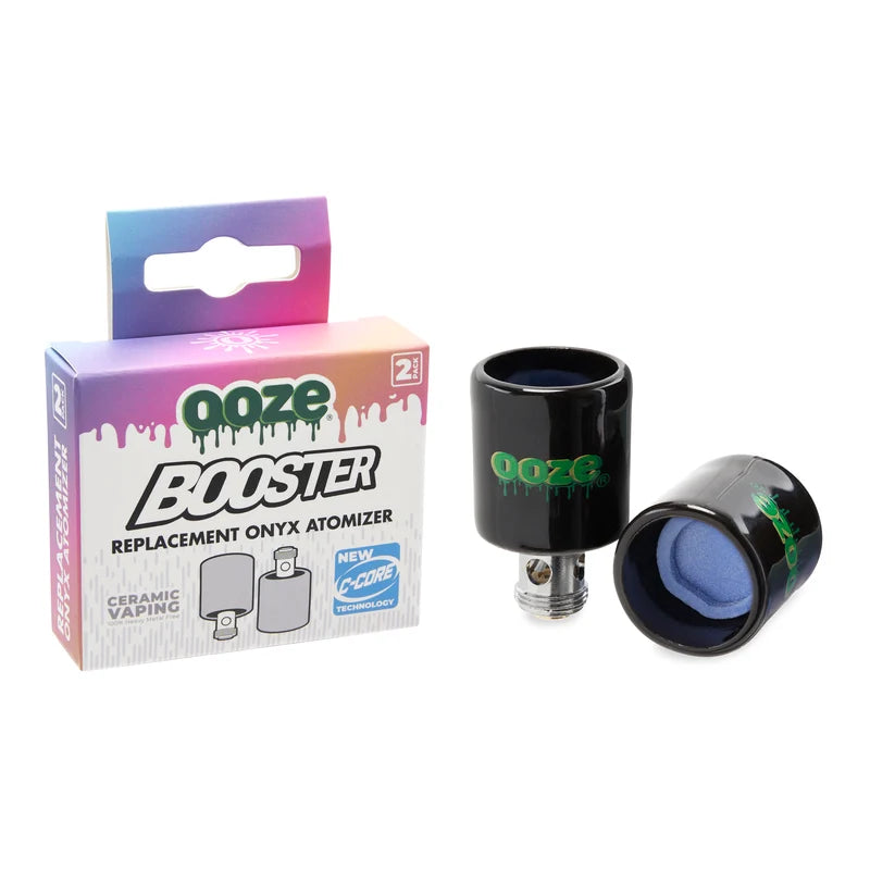 OOZE BOOSTER REPLACMENT ONYX ATOMIZER 2PK WITH PACKAGING