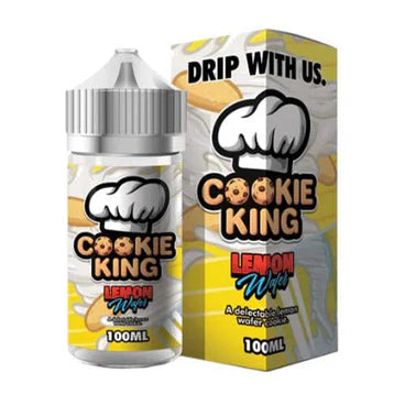 Cookie King 100mL Lemon Wafer with packaging