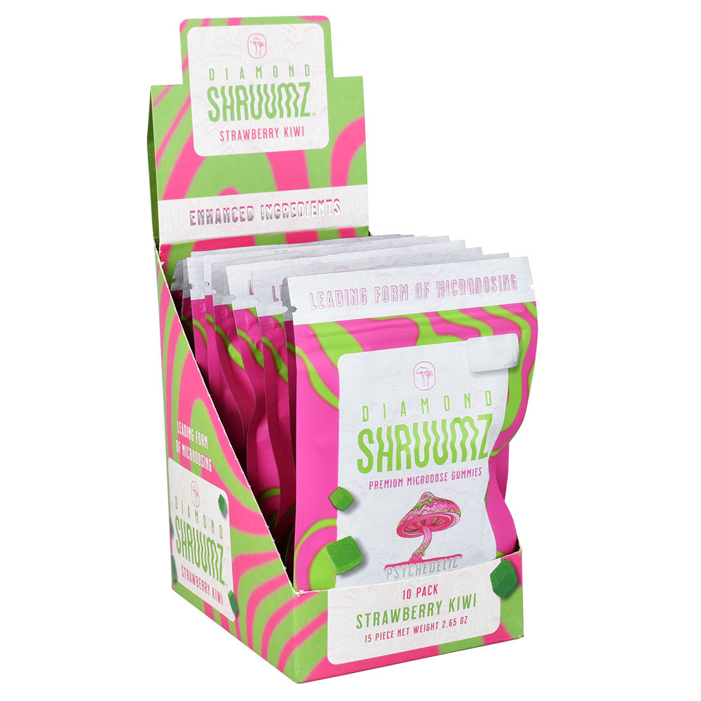 Diamond Shruumz | 10ct - Strawberry Kiwi with packaging