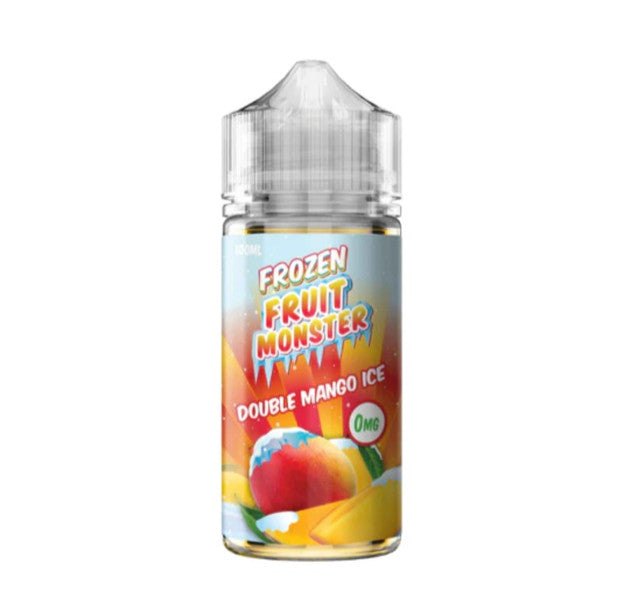 Jam Monster Ice Series E-Liquid 100mL (Freebase) Double Mango Ice with packaging