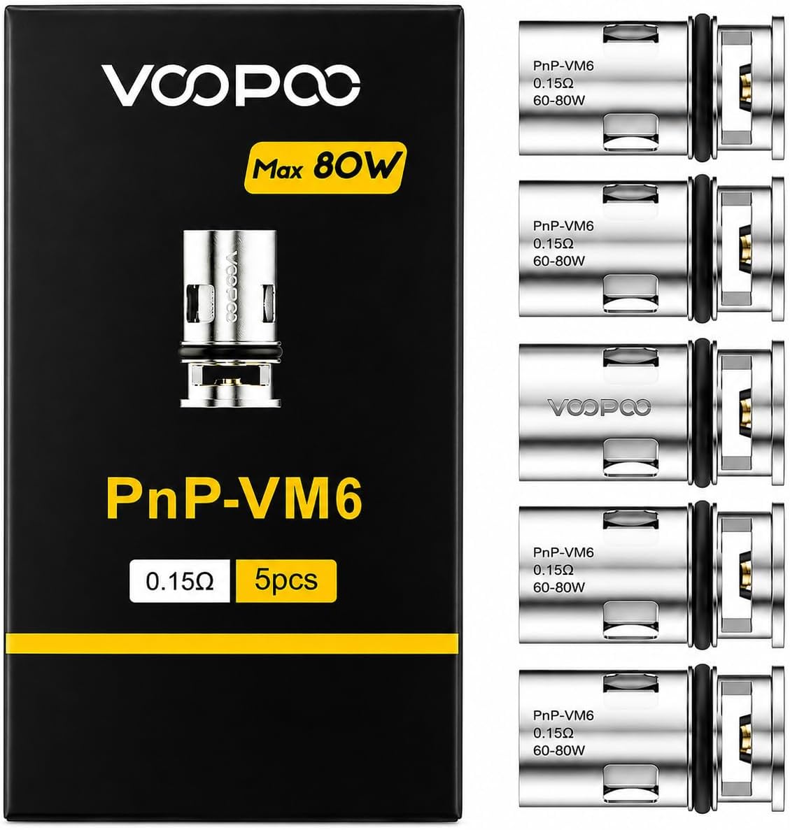 VOOPOO PNP VM6 0.15 OHM WITH PACKAGING
