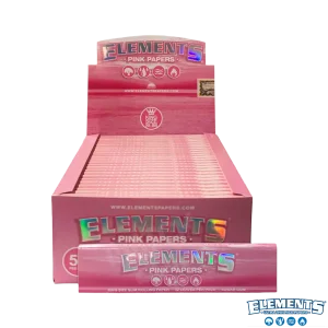ELEMENTS PINK PAPERS KING SIZE 50CT