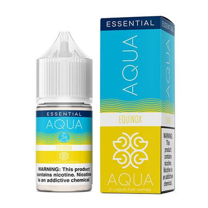 Aqua Salt Series E-Liquid 30mL (Salt Nic) | Equinox with packaging