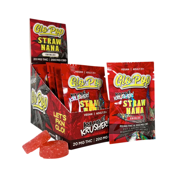 Glo Pap Kube Krusher | 5pk | Straw Nana
