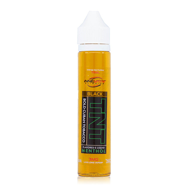 Innevape TNT Series E-Liquid 75mL (Freebase) Black Menthol
