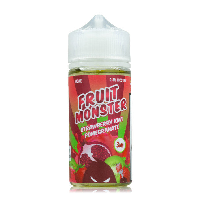 Jam Monster Fruit Series E-Liquid 100mL (Freebase) Strawberry Kiwi Pomegranate 