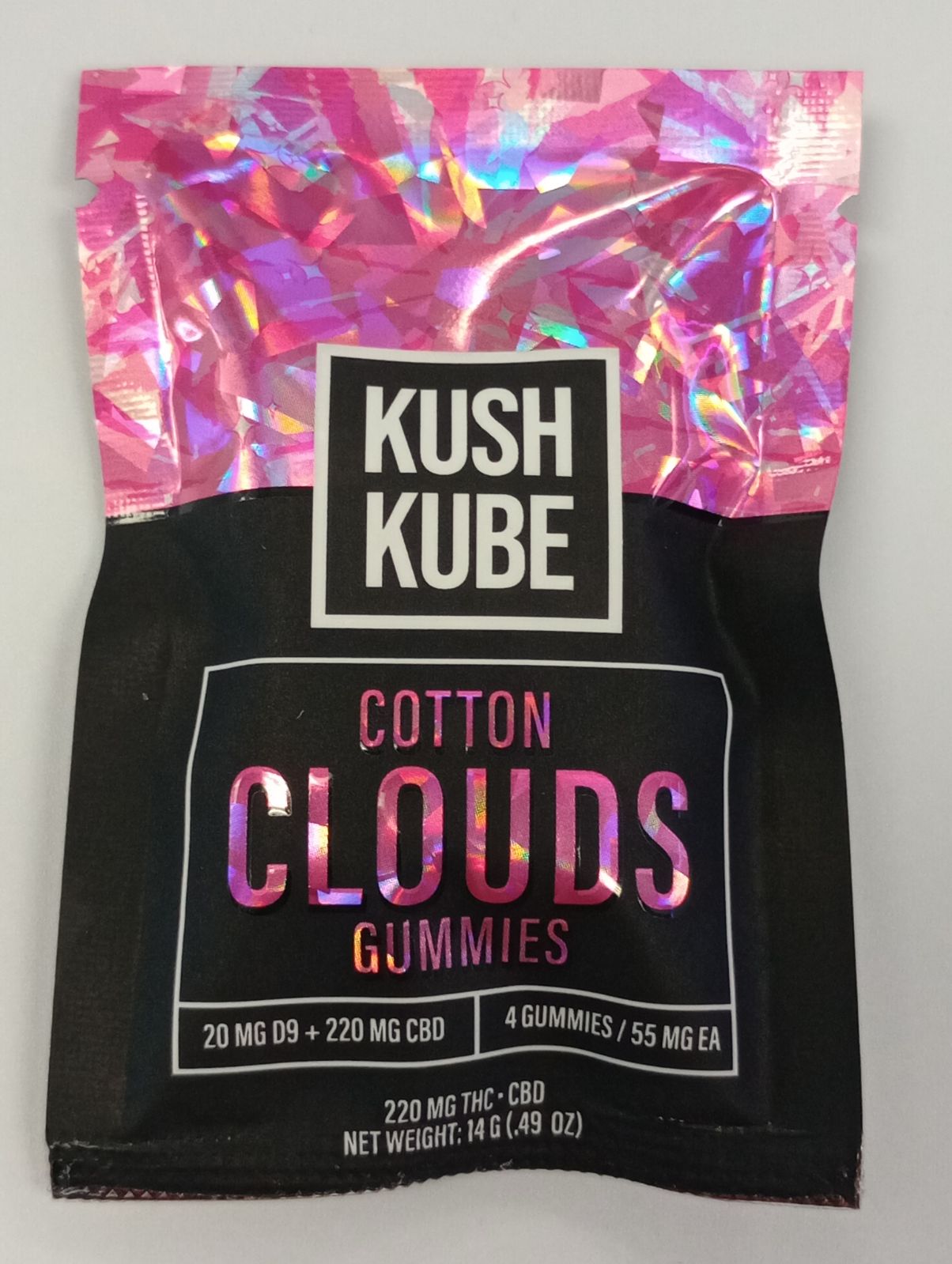 Kush Kube 4 Gummies Cotton Clouds