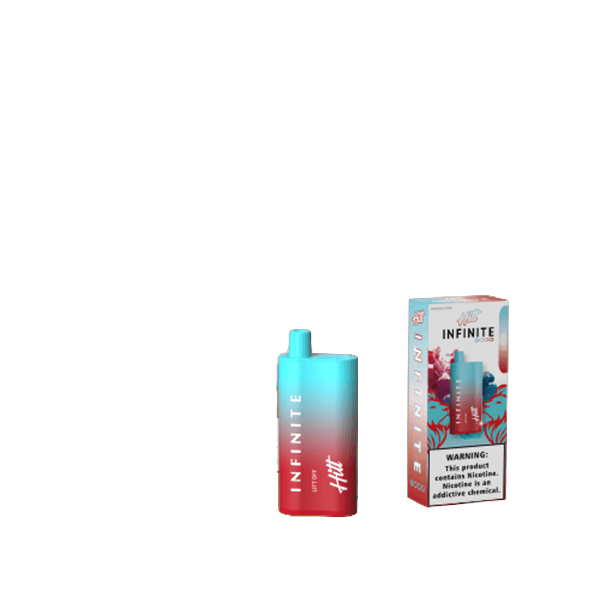 Hitt Infinite Disposable 8000 Puffs 20mL 50mg | 10 Per Pack | Lift Off with packaging