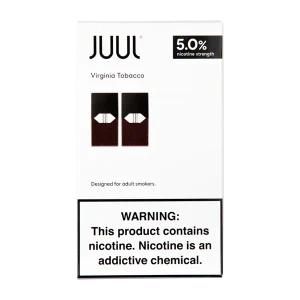 JUUL PODS 8PK 2PODS VIRGINIA TOBACCO 5%