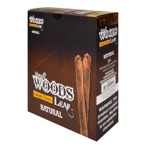GOOD TIMES SWEET WOODS LEAF CIGARS $1.69 15/2CT
