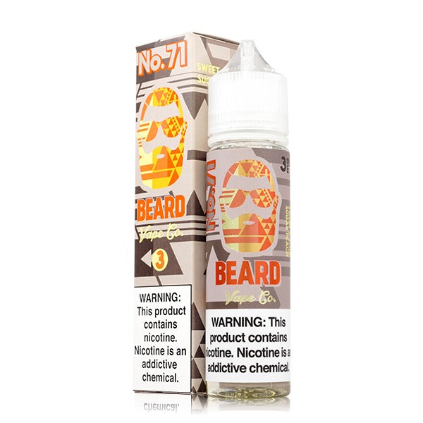 Beard Vape Co Series E-Liquid 60mL (Freebase) | No.71 with Packaging