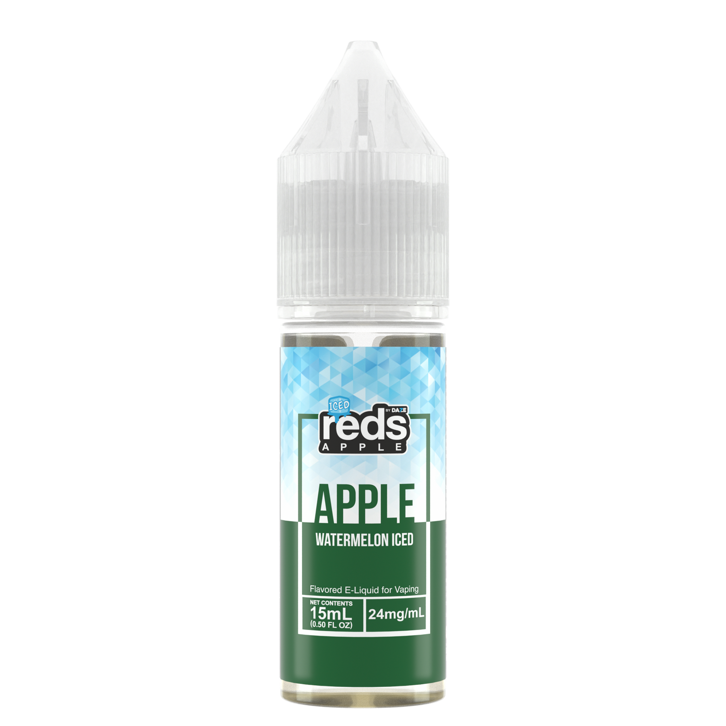 7Daze Reds Salt Series E-Liquid 15mL (Salt Nic) | Apple Watermelon Iced
