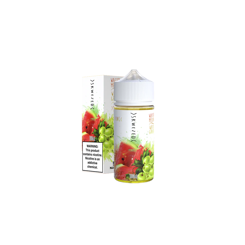 Skwezed Series E-Liquid 100mL (Freebase) | Watermelon Grape