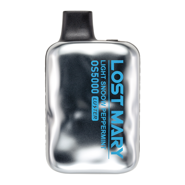 Lost Mary OS5000 Disposable 5000 Puff 10mL 00mg-50mg | MOQ 10 Light Snoow Peppermint (Luster Edition)