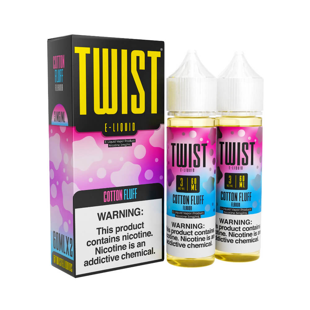 Twist Series E-Liquid 120mL (Freebase) • 60mL 2-Pack 0mg