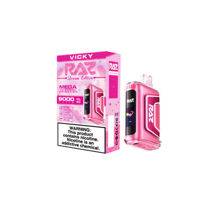RAZ TN9000 Disposable 9000 Puffs 12mL 50mg | MOQ 5 Vicky with Packaging