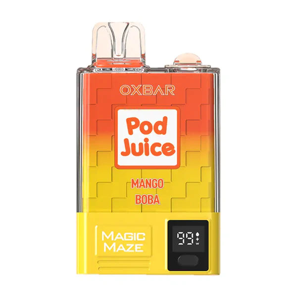 Oxbar Pod Juice 10000 Puffs 5% | Mango Boba