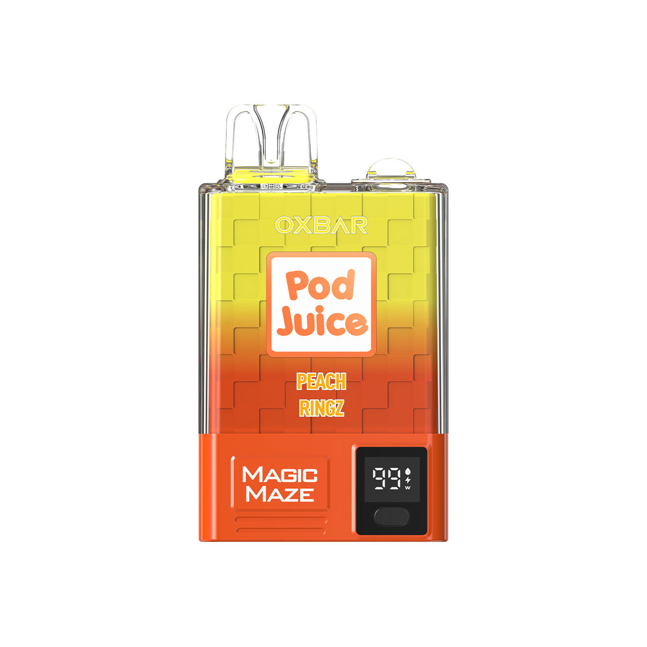Oxbar Pod Juice 10000 Puffs 5% | Peach Ringz