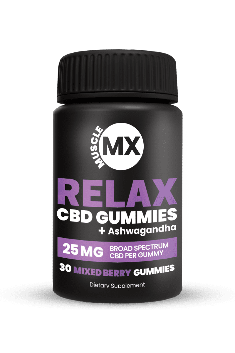 MUSCLE MX RELAX CBD GUMMIES 30/5