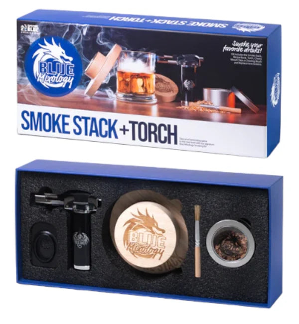 BLUE MIXOLOGY SMOKE STACK & TORCH