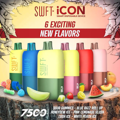SWFT Icon Disposable 7500 Puffs 17mL 50mg | MOQ 10 Group Photo
