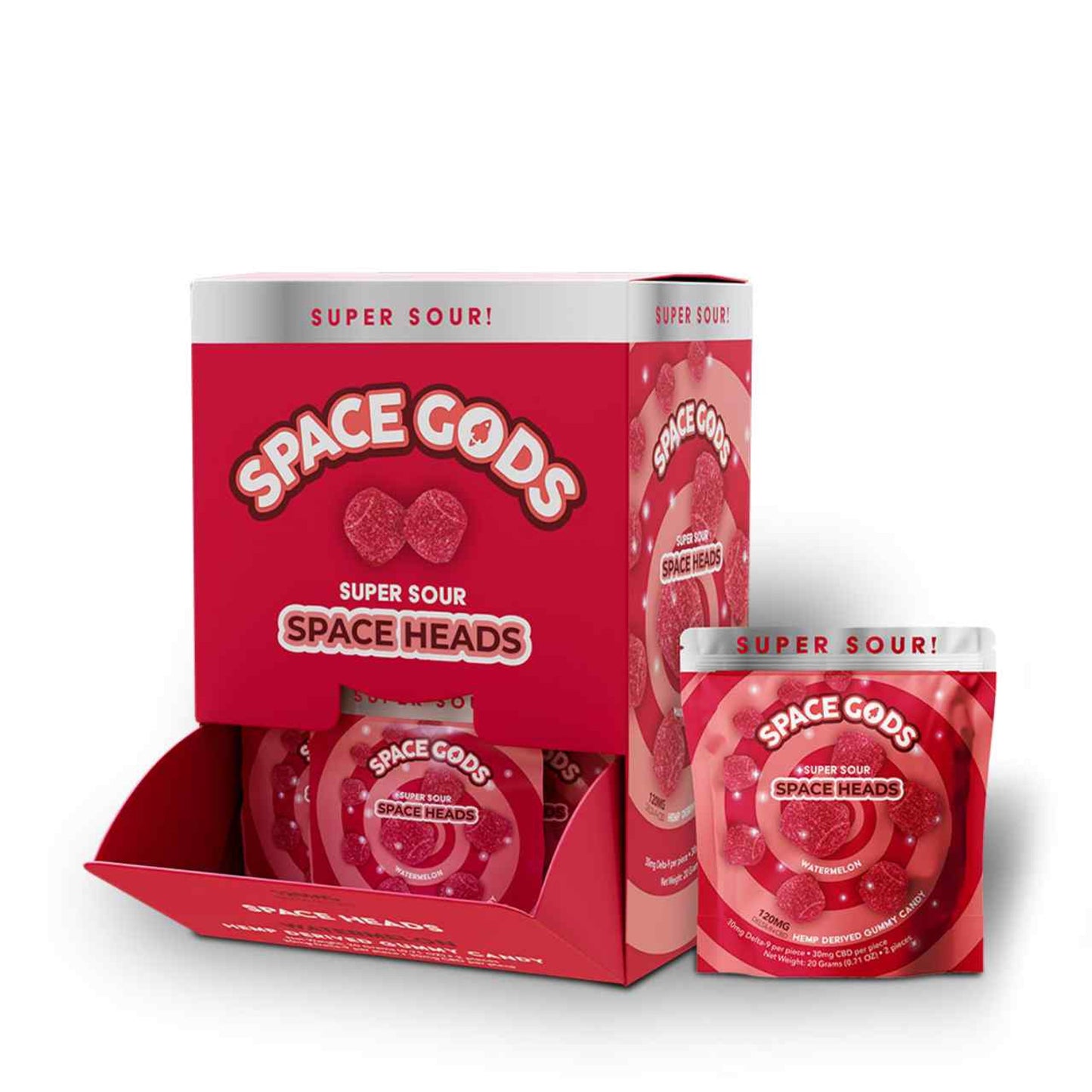 Space Gods 30Pk Watermelon with packaging