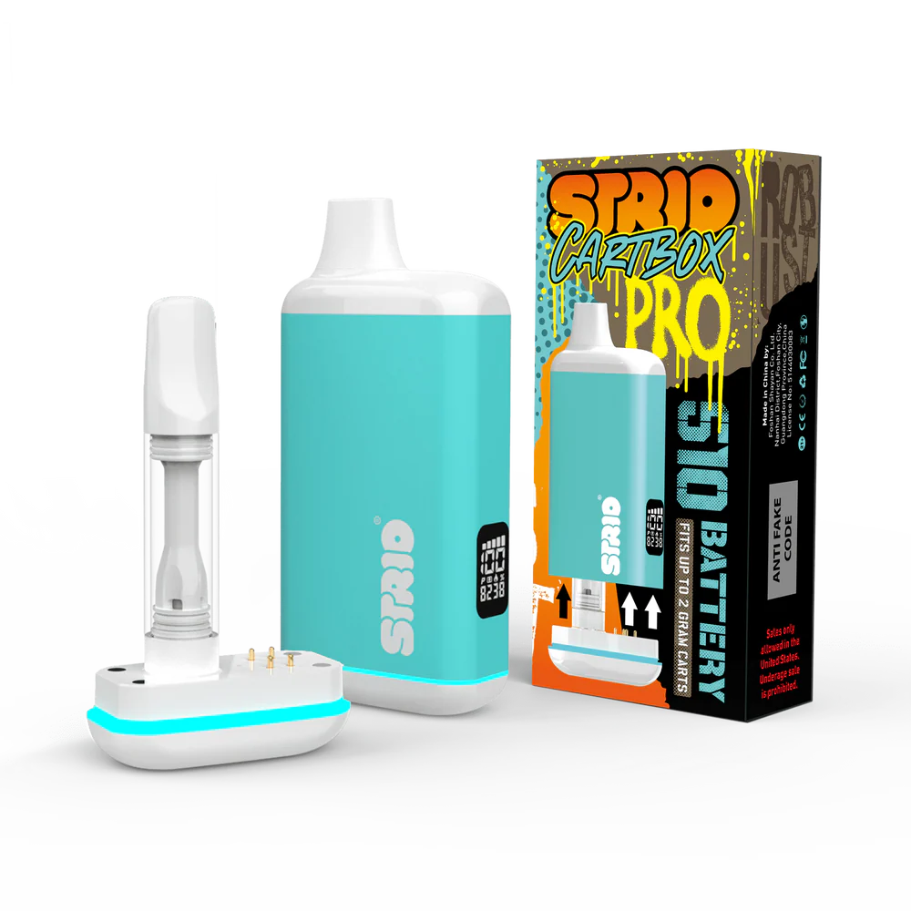 Strio Cartbox Pro W/Screen Tiffany Blue with packaging