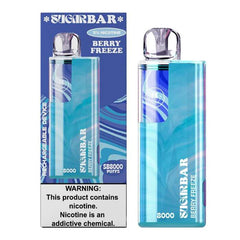 Sugarbar x Exobar SB8000 Puff 5% | Berry Breeze with packaging
