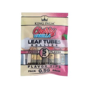 KING PALM LEAF TUBES CHERRY VANILLA .5G 15/5 PK