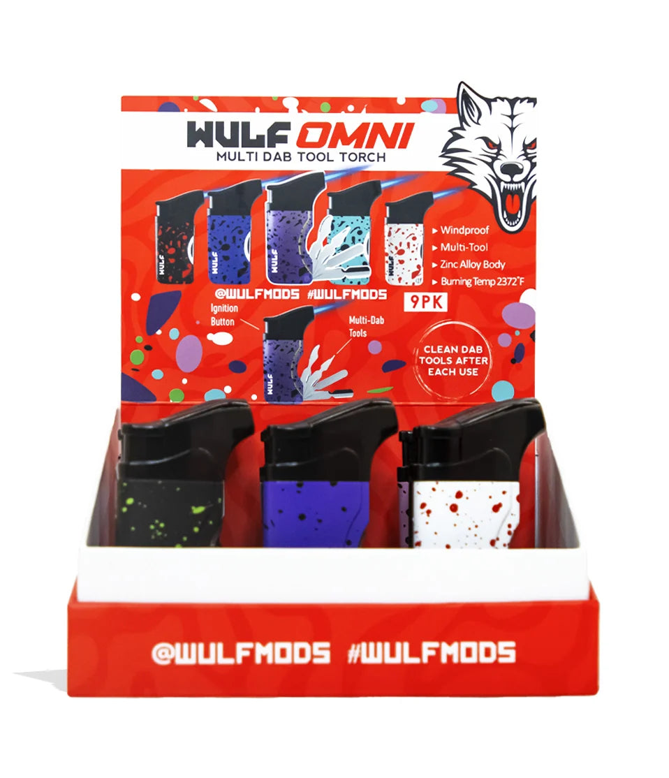 WULF OMNI MULTI DAB TOOL TORCH 9PK WITH PACKAGING