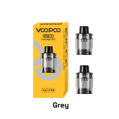 Voopoo Pnp X Cartridge DTL 2pcs | Grey with packaging