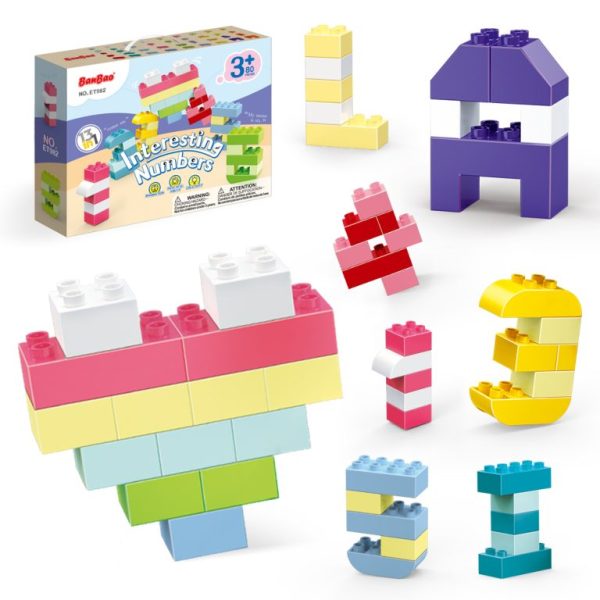 BLOCKS PLAY AND LEARN 80PC