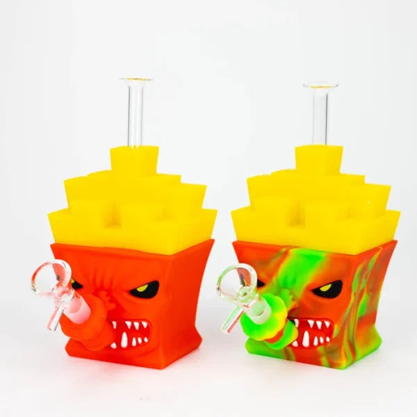 SILICONE FRIES WATER PIPE H343