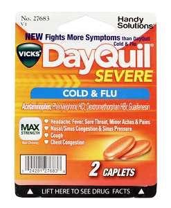 DAYQUIL SEVERE SINGL PACK BLISTER