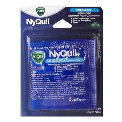 NYQUIL SEVERE SINGLE PACK BLISTER