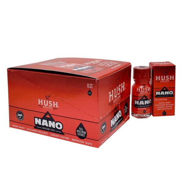 HUSH SHOT KRATOM NANO 12CT