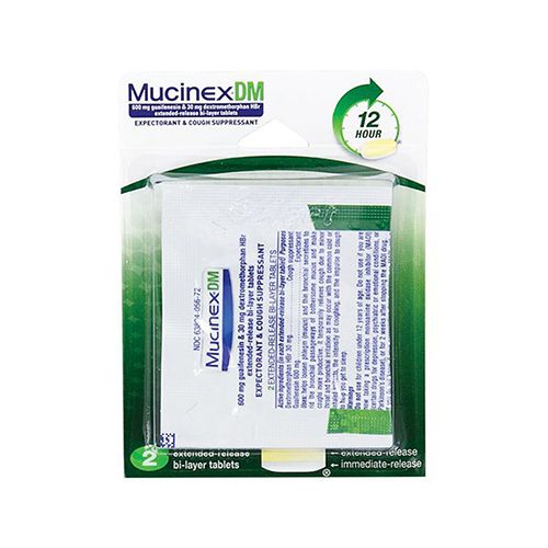 MUCINEX DM SINGLE PACK BLISTER