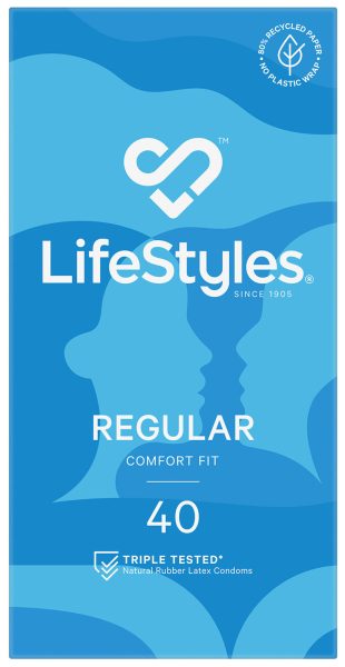 LIFESTYLE CONDOMS JAR 40CT