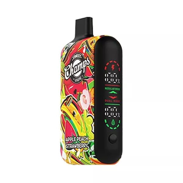 Finest Champs Vape 15000 5CT | Apple Peach Strawberry
