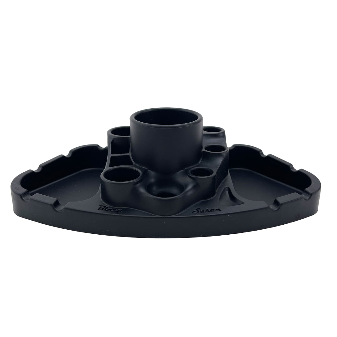Blazy Susan Silicone Deluxe Dab Station | Black