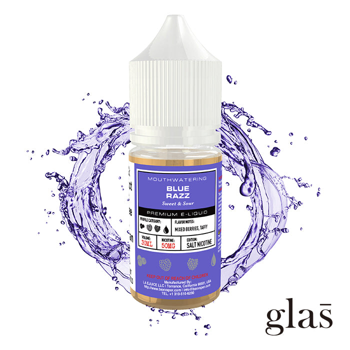 GLAS BSX TFN Salt Series E-Liquid | 30mL (Salt Nic) Blue Razz